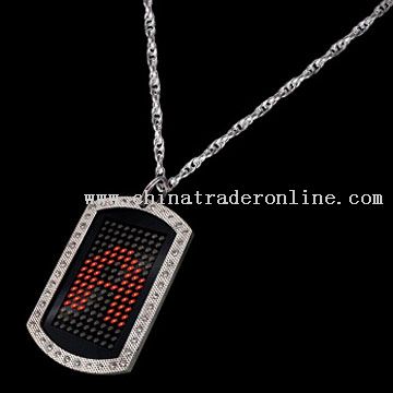 LED Scrolling Dog Tag from China