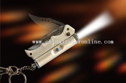 knife with lights