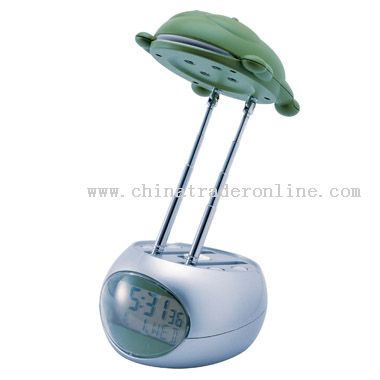 LED READING LAMP WITH CLOCK