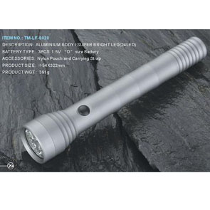 ALUMINIUM BODY / SUPER BRIGHT 24LED flashlights