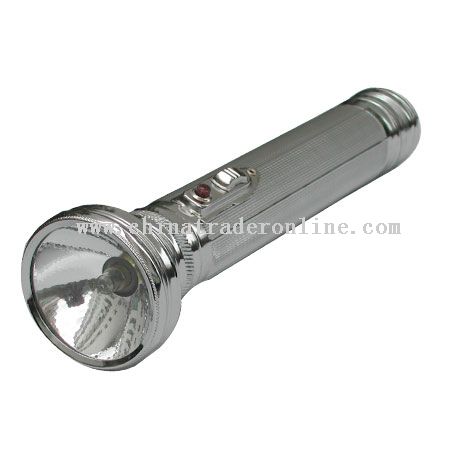 ferrous flashlight(vertical lines)  from China