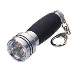 led decoration flashlight with keychain