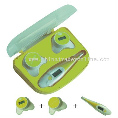 Baby Thermometer 3 in1 Sets from China