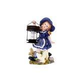 PAINTED GARDEN GIRL SOLAR LIGHT from China