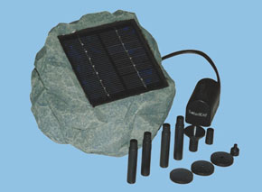 Solar energy fountain from China