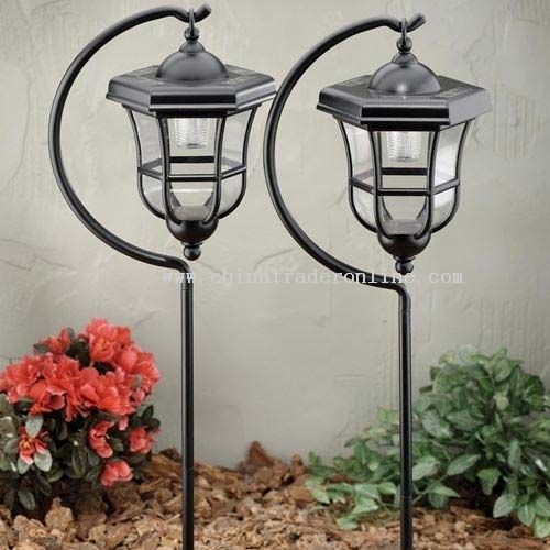 BLACK METAL SOLAR LIGHT from China