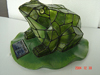 polyresin solar garden light