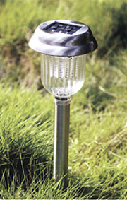 solar garden light from China