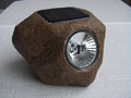 solar poly stone lights