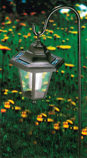 solar lawn light