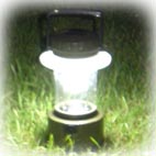 LED solar lamp