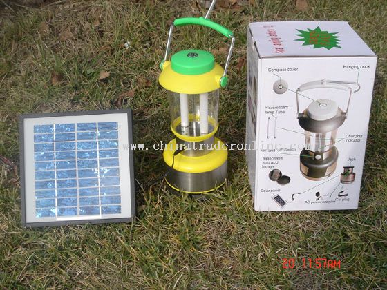 Solar Camping Light from China