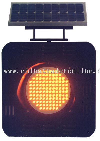 solar caution lights from China