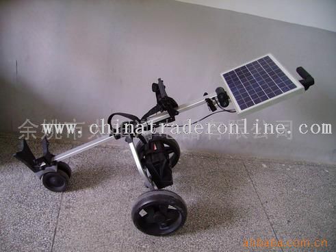 solar caddie cart