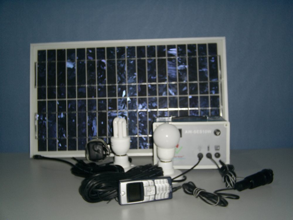 solar home lighting system