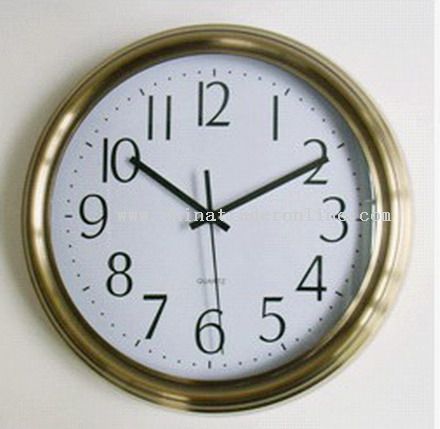 metal clock