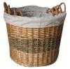 willow laundry basket from China