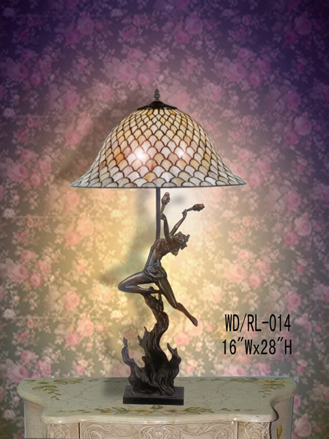 Tiffany Lamp (Gymnastic Girl Lamp Holder) from China