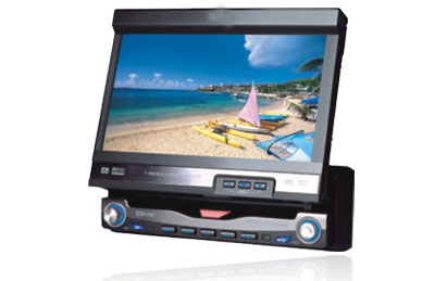 7 inch fully motorized touch screen TV