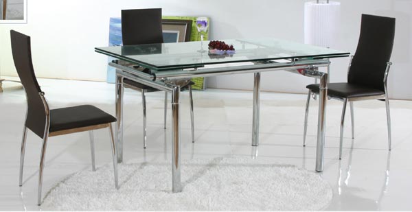 Extension dining table