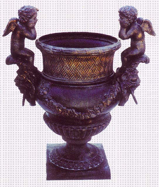 cast iron urns