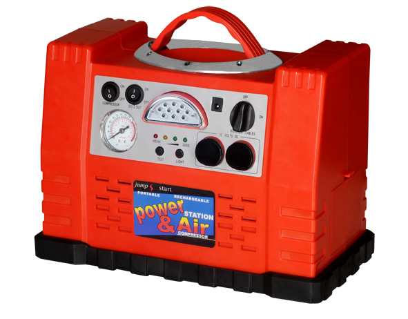 portable  power station with air compressor