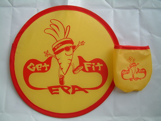 Nylon foldable frisbee from China