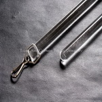 Clear acrylic curtain batons