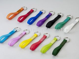 silicon key chain from China