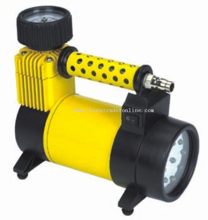 Air compressor with 12 LED from China