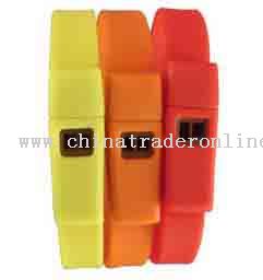 Silicone wristband whistle from China