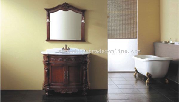 manmade wooden bathroom cabinet from China