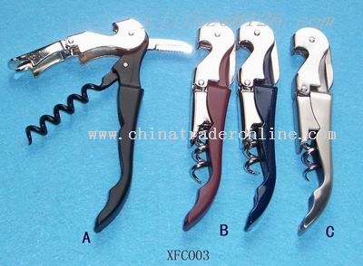 pulltap corkscrew, wine corkscrew, waiter corkscrew from China