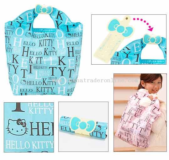 Hello Kitty blue handbag fashion bag from China