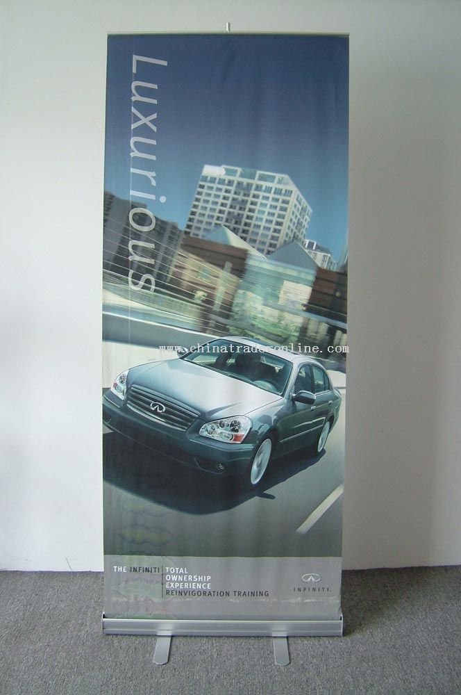 Roll up banner stand from China