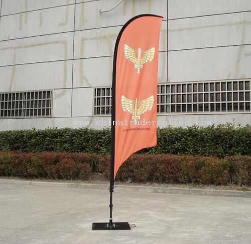 Feathef flag from China