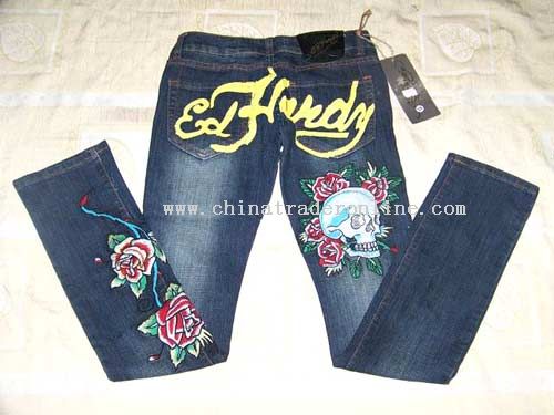 Ed Hardy,Evisu,GGG,G-Star,LRG,Red Monkey,RMC,Rock,True Religion jean from China