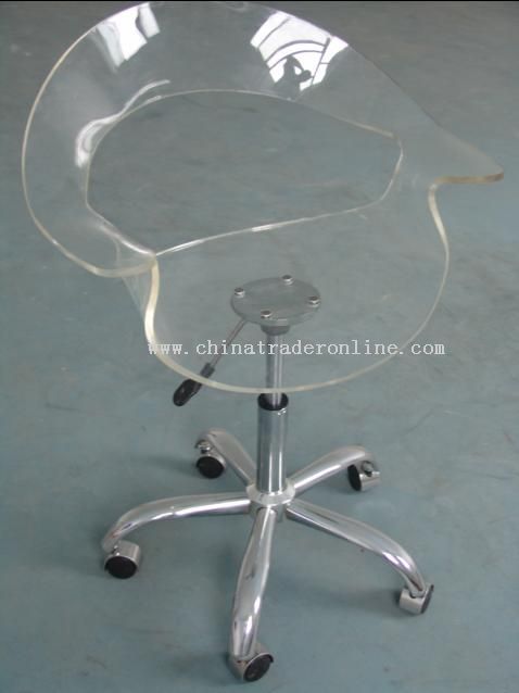 Acrylic Chair with Gas Lift,Crystal Chair,Glass Chair from China