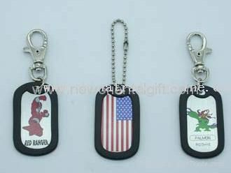 silicone dog tag