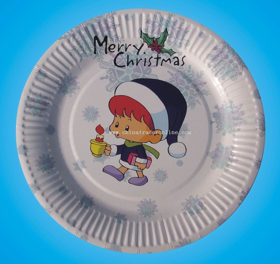 Paper plate from China