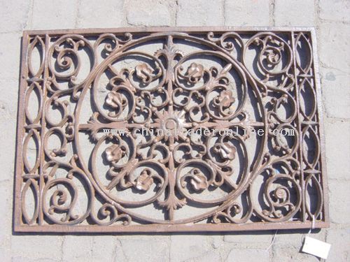 cast iron door mat from China