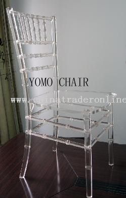 Clear Acrylic/Crystal/Glass /Ice Chiavari Chair, Chivari Chair, Chavari Chair, Tiffany Chair, Banquet Chair, Hotel Chair, Restaurant Chair, Party Rental Chair, Ballroom Chair from China