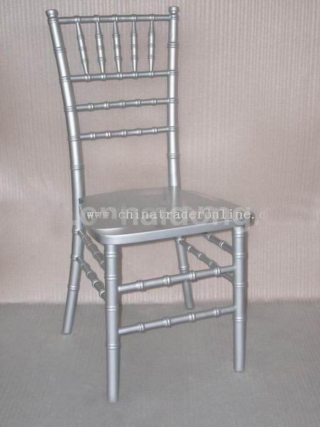 Silver Tiffany Chair