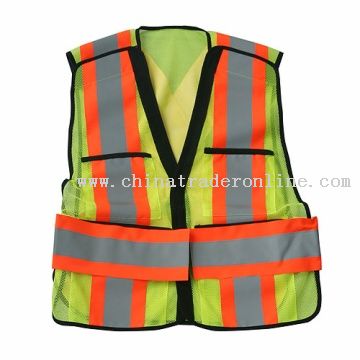 Special mesh safety vest from China