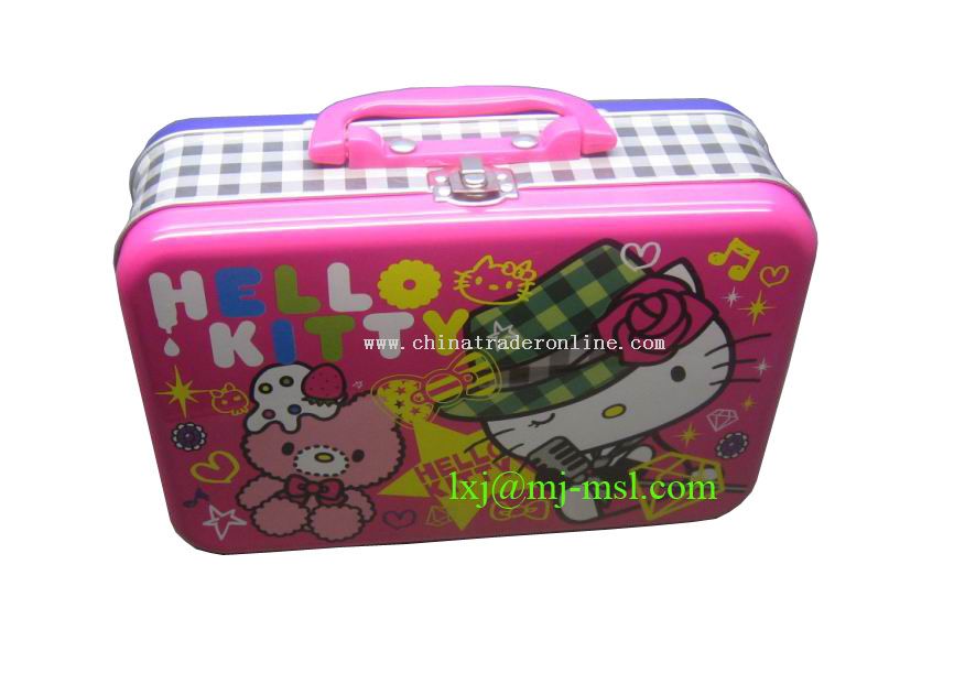 Hello Kitty Tin lunch box from China