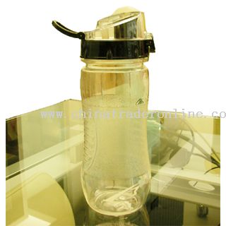 Plastic drinking bottle