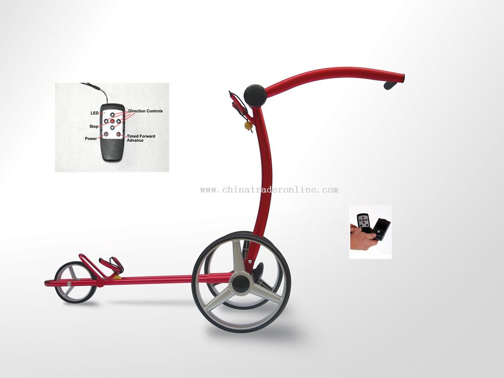 fantastic remote golf trolley from China