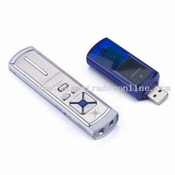 Laser pointer wireless presenter from China