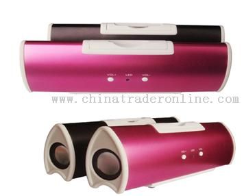 mini speaker for IPOD/ IPHONE from China