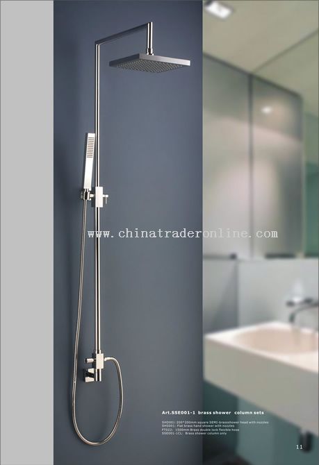 brass shower column sets from China